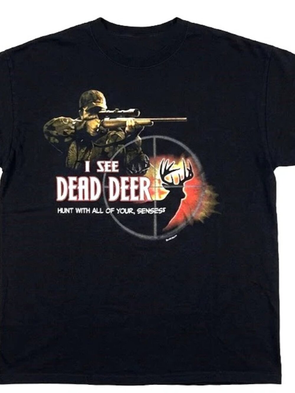 Buck Wear I See Dead Deer Tshirt! Size XL